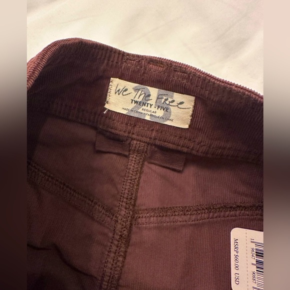 Free People Corduroy skirt NWT - Picture 5 of 10